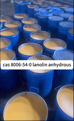 Matériaux premiers Fournisseurs de lanoline CAS 8006-54-0 Grade pharmaceutique BP98