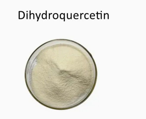 Supplément naturel Taxifoline dihydroquercétine 80% 95% 98% CAS NO 480-18-2 Extrait en poudre