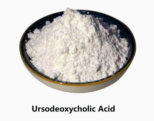 Poudre brute Acide ursodésoxycholique CAS 128-13-2 99% Pureté Poudre blanche ou presque blanche