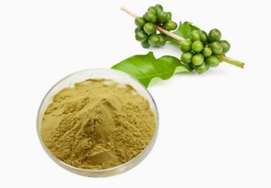 Produits pharmaceutiques Soins de santé Extrait de grains de café vert CAS NO 327-97-9 Pure poudre naturelle